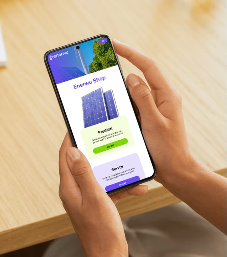 Prodotti per l’efficienza domestica nello Shop Enerwu